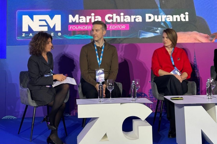 M. Chiara Duranti, Chief Editor of Formatbiz, Moderated the Scripted Formats Panel at NEM Zagreb